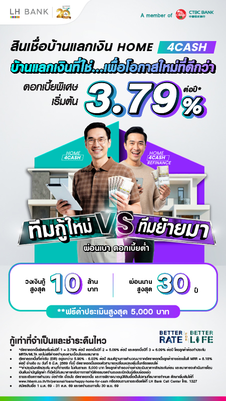 LH Bank Happy Home for Cash